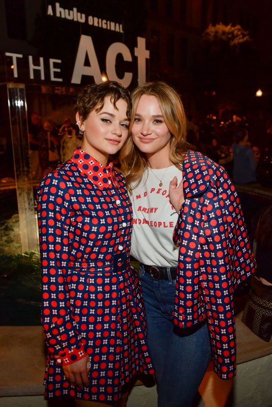 JOEY and HUNTER KING at The Act FYC Screening in Hollywood 08/21/2019