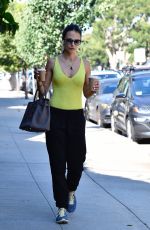 JORDANA BREWSTER Out for Coffee in Brentwood 08/27/2019