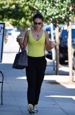 JORDANA BREWSTER Out for Coffee in Brentwood 08/27/2019