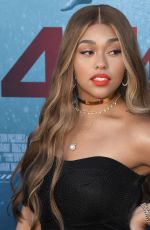 JORDYN WOODS at 47 Meters Down Uncaged Premiere in Westwood 08/13/2019