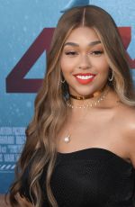 JORDYN WOODS at 47 Meters Down Uncaged Premiere in Westwood 08/13/2019