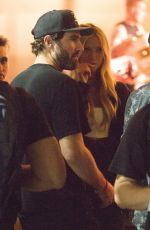 JOSIE CANSECO and Brody Jenner Night Out in Los Angeles 08/16/2019