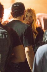 JOSIE CANSECO and Brody Jenner Night Out in Los Angeles 08/16/2019