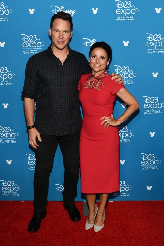 JULIA LOUIS-DREYFUS at D23 Expo in Anaheim 08/24/2019