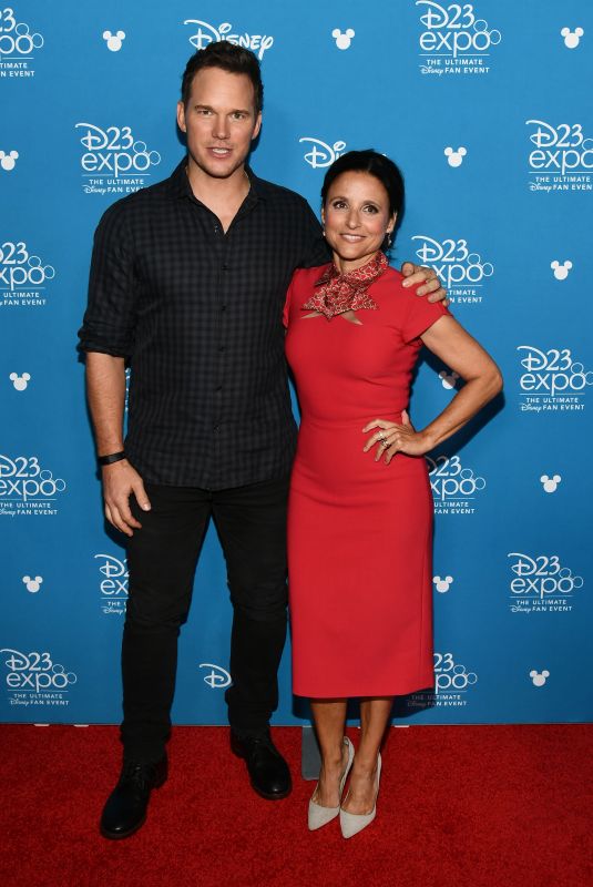 JULIA LOUIS-DREYFUS at D23 Expo in Anaheim 08/24/2019