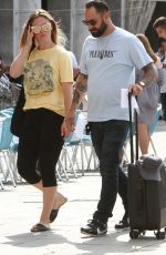 JULIA STILES and Preston J. Cook Arrives in Venice 08/22/2019