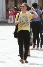 JULIA STILES and Preston J. Cook Arrives in Venice 08/22/2019