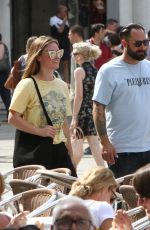 JULIA STILES and Preston J. Cook Arrives in Venice 08/22/2019