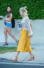 JULIANNE HOUGH and CAMILA FORERO Out in West Hollywood 07/31/2019