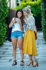 JULIANNE HOUGH and CAMILA FORERO Out in West Hollywood 07/31/2019