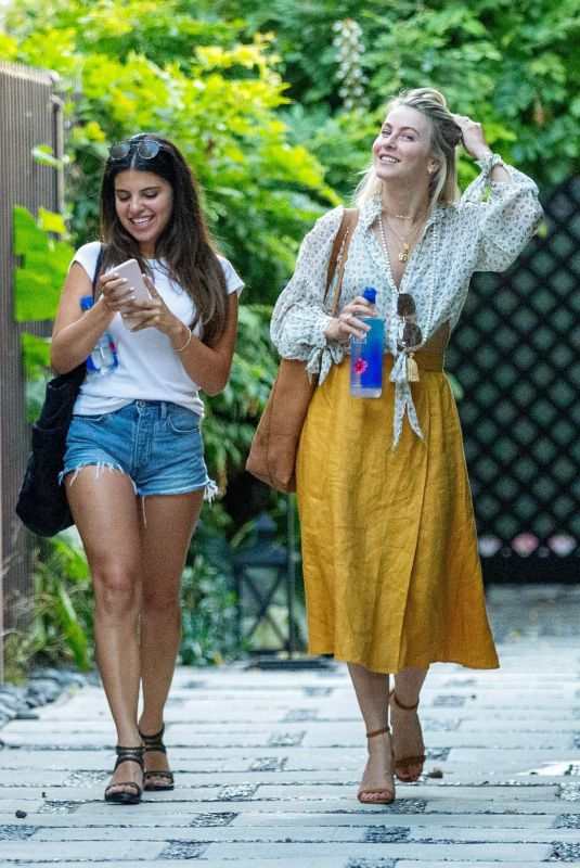 JULIANNE HOUGH and CAMILA FORERO Out in West Hollywood 07/31/2019