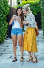 JULIANNE HOUGH and CAMILA FORERO Out in West Hollywood 07/31/2019