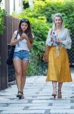 JULIANNE HOUGH and CAMILA FORERO Out in West Hollywood 07/31/2019