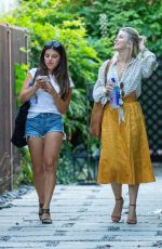 JULIANNE HOUGH and CAMILA FORERO Out in West Hollywood 07/31/2019