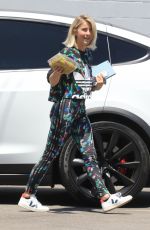 JULIANNE HOUGH Arrives at a Studio in Los Angeles 08/02/2019