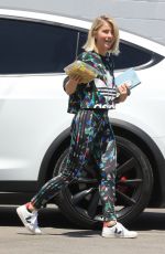 JULIANNE HOUGH Arrives at a Studio in Los Angeles 08/02/2019