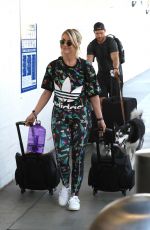 JULIANNE HOUGH Arrives at LAX Airport in Los Angeles 08/02/2019