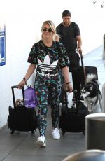 JULIANNE HOUGH Arrives at LAX Airport in Los Angeles 08/02/2019