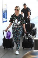 JULIANNE HOUGH Arrives at LAX Airport in Los Angeles 08/02/2019