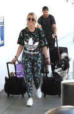 JULIANNE HOUGH Arrives at LAX Airport in Los Angeles 08/02/2019
