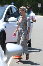 JULIANNE HOUGH Leaves Instyle Day of Indulgence Party in Brentwood 08/11/2019