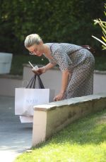 JULIANNE HOUGH Leaves Instyle Day of Indulgence Party in Brentwood 08/11/2019