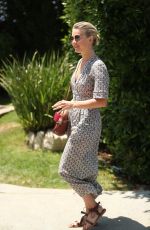 JULIANNE HOUGH Leaves Instyle Day of Indulgence Party in Brentwood 08/11/2019
