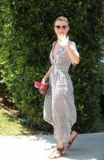 JULIANNE HOUGH Leaves Instyle Day of Indulgence Party in Brentwood 08/11/2019