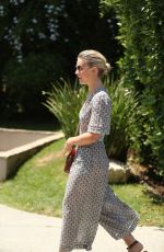 JULIANNE HOUGH Leaves Instyle Day of Indulgence Party in Brentwood 08/11/2019