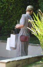 JULIANNE HOUGH Leaves Instyle Day of Indulgence Party in Brentwood 08/11/2019