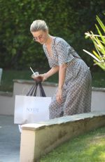 JULIANNE HOUGH Leaves Instyle Day of Indulgence Party in Brentwood 08/11/2019
