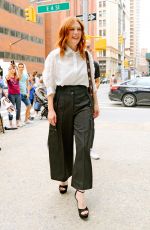 JULIANNE MOORE Arrives at Build Series in New York 08/07/2019