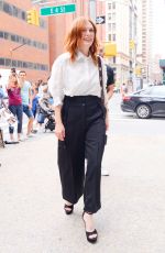 JULIANNE MOORE Arrives at Build Series in New York 08/07/2019