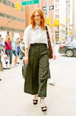JULIANNE MOORE Arrives at Build Series in New York 08/07/2019
