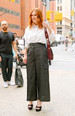 JULIANNE MOORE Arrives at Build Series in New York 08/07/2019