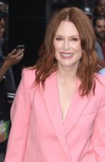 JULIANNE MOORE Arrives at Good Morning America in New York 08/01/2019