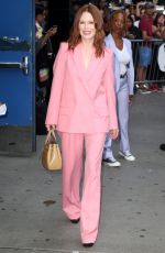 JULIANNE MOORE Arrives at Good Morning America in New York 08/01/2019