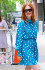 JULIANNE MOORE Arrives at Kelly and Ryan Show in New York 08/06/2019
