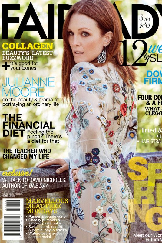 JULIANNE MOORE in Fairlady Magazine, September 2019