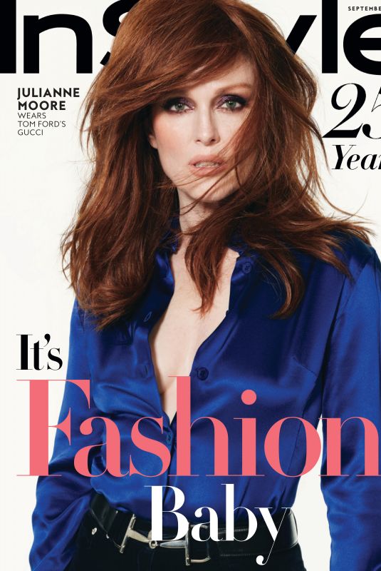 JULIANNE MOORE in Instyle Magazine, Septemeber 2019