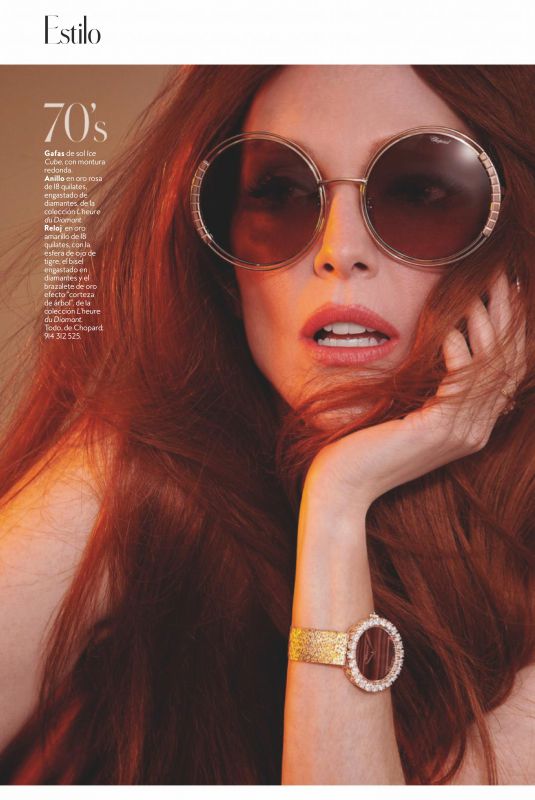 JULIANNE MOORE in Instyle Magazine, Spain September 2019