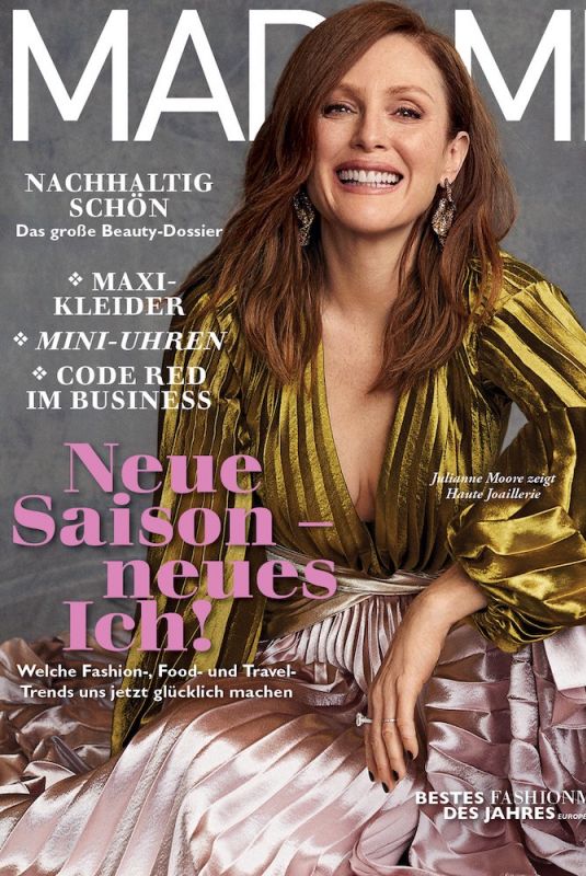 JULIANNE MOORE in Madame Magazine, September 2019