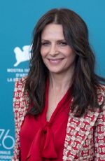 JULIETTE BINOCHE at The Truth Photocall at 2019 Venice Film Festival 08/28/2019