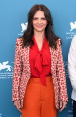 JULIETTE BINOCHE at The Truth Photocall at 2019 Venice Film Festival 08/28/2019