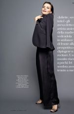 JULIETTE BINOCHE in Io Donna Del Corriere Della Sera, August 2019