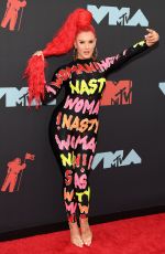 JUSTINA VALENTINE at 2019 MTV Video Music Awards in Newark 08/26/2019