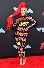 JUSTINA VALENTINE at 2019 MTV Video Music Awards in Newark 08/26/2019