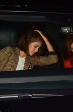 KAIA GERBER Out for Dinner at Mason Restaurant in Santa Monica 08/26/2019