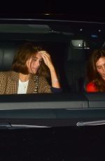 KAIA GERBER Out for Dinner at Mason Restaurant in Santa Monica 08/26/2019