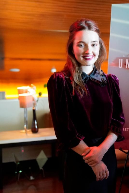 KAITLYN DEVER at Unbelievable Cast & Crew Screening in Los Angeles 08/26/2019